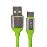 Cable Usb Tipo C Ghia 1 Metro Color Verde